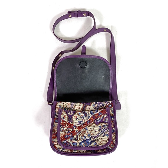 Sezane Romeo Tapestry Crossbody Bag - Picture 5 of 10